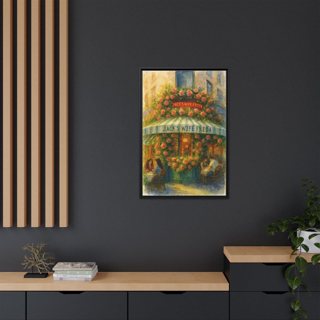 Jack's Wife Freda — Restaurant Print | Matte Canvas + Wooden Frame