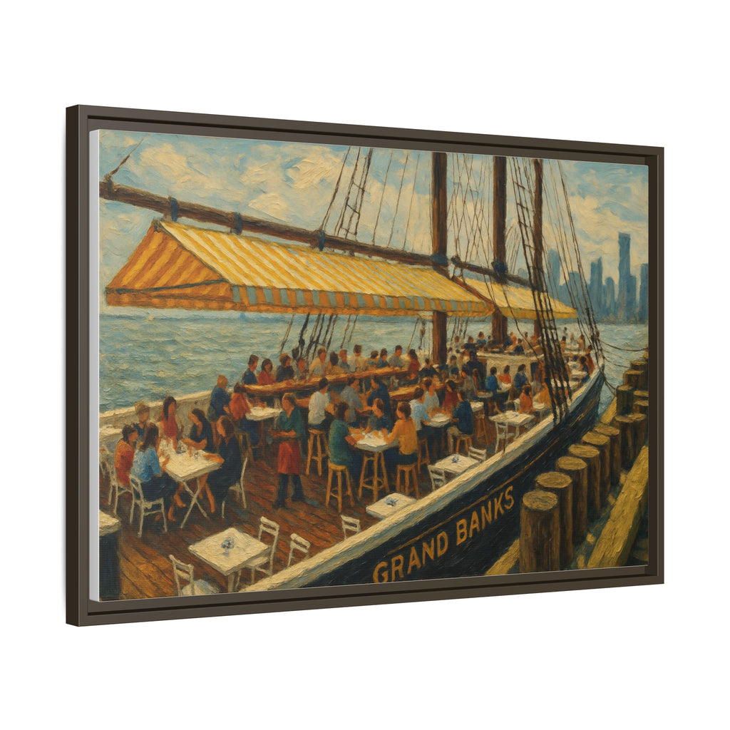 Grand Banks housewarming gift NYC restaurant artwork canvas
