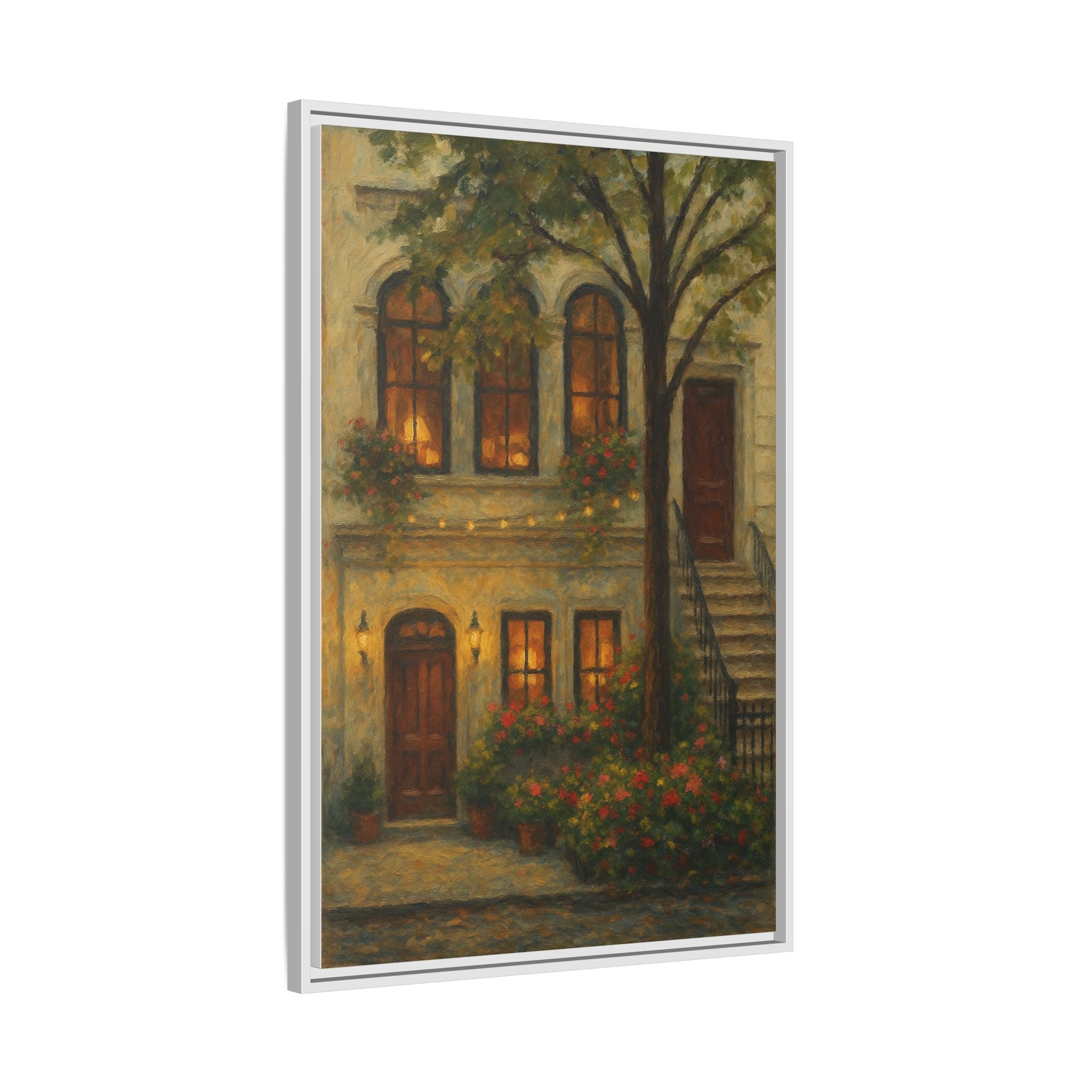 JoJo by Jean-Georges — Restaurant Print | Matte Canvas + Wooden Frame