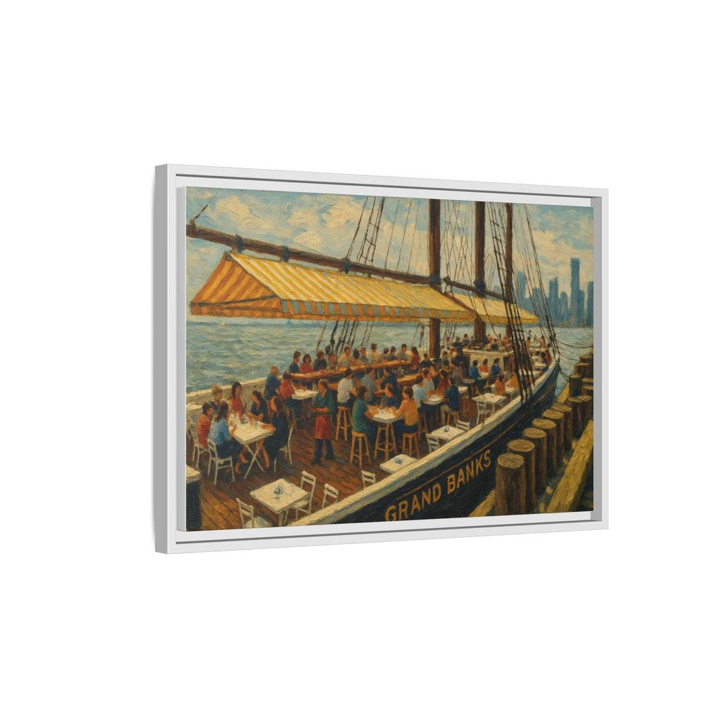 Grand Banks NYC dining art restaurant gift framed wall art
