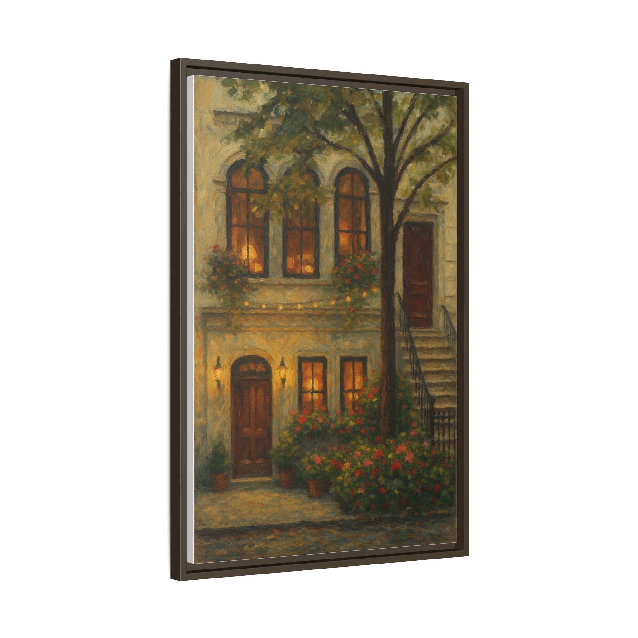 JoJo by Jean-Georges — Restaurant Print | Matte Canvas + Wooden Frame