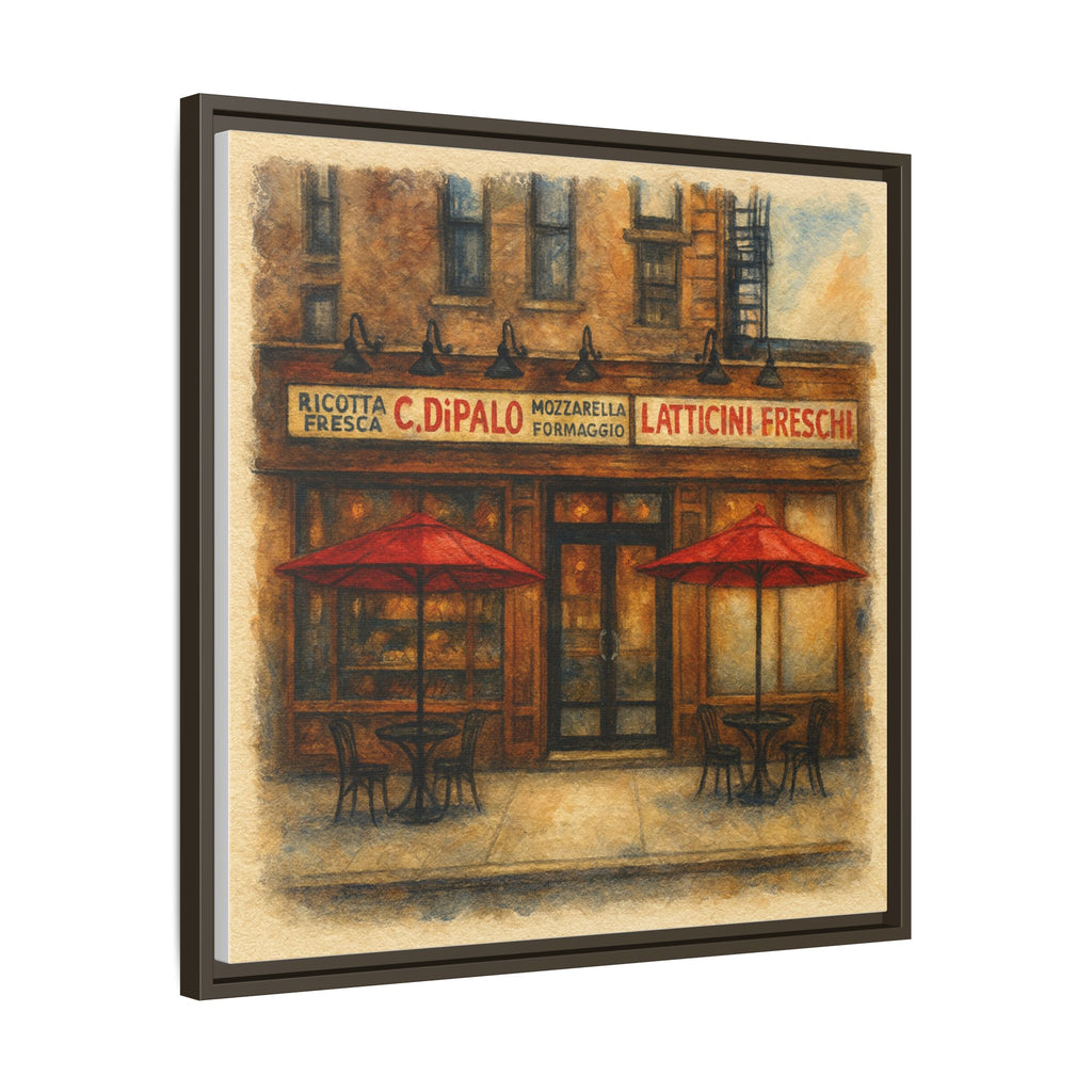 C Di Palo iconic NYC restaurant painting gallery wall art